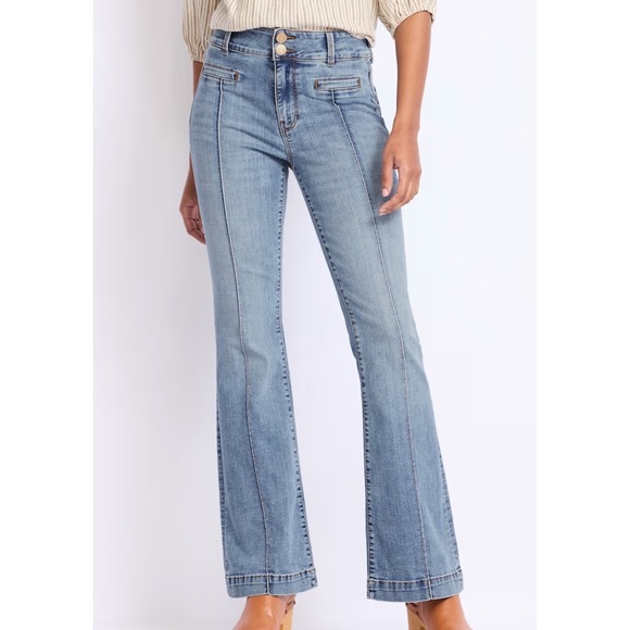 Kut from the Kloth Denim - Kut From The Kloth Ana High Rise Front Seam Flare Jean Indigo 8 NWT Stitch Fix